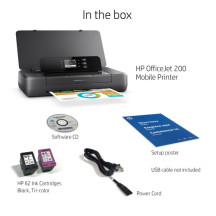 Spausdintuvas rašalinis HP OfficeJet 200 Mobile Printer (CZ993A)