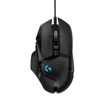 Logitech G502 HERO Laidinė žaidimų pelė, USB Type-A, Optical, 25600 DPI, Juoda