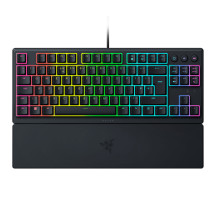 Razer Ornata V3 Tenkeyless Laidinė žaidimų klaviatūra, Low-profile, RGB LED, USB QWERTY, US, Juoda