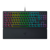Razer Ornata V3 Tenkeyless Laidinė žaidimų klaviatūra, Low-profile, RGB LED, USB QWERTY, US, Juoda