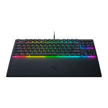 Razer Ornata V3 Tenkeyless Laidinė žaidimų klaviatūra, Low-profile, RGB LED, USB QWERTY, US, Juoda