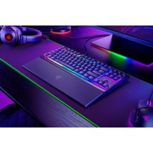 Razer Ornata V3 Tenkeyless Laidinė žaidimų klaviatūra, Low-profile, RGB LED, USB QWERTY, US, Juoda
