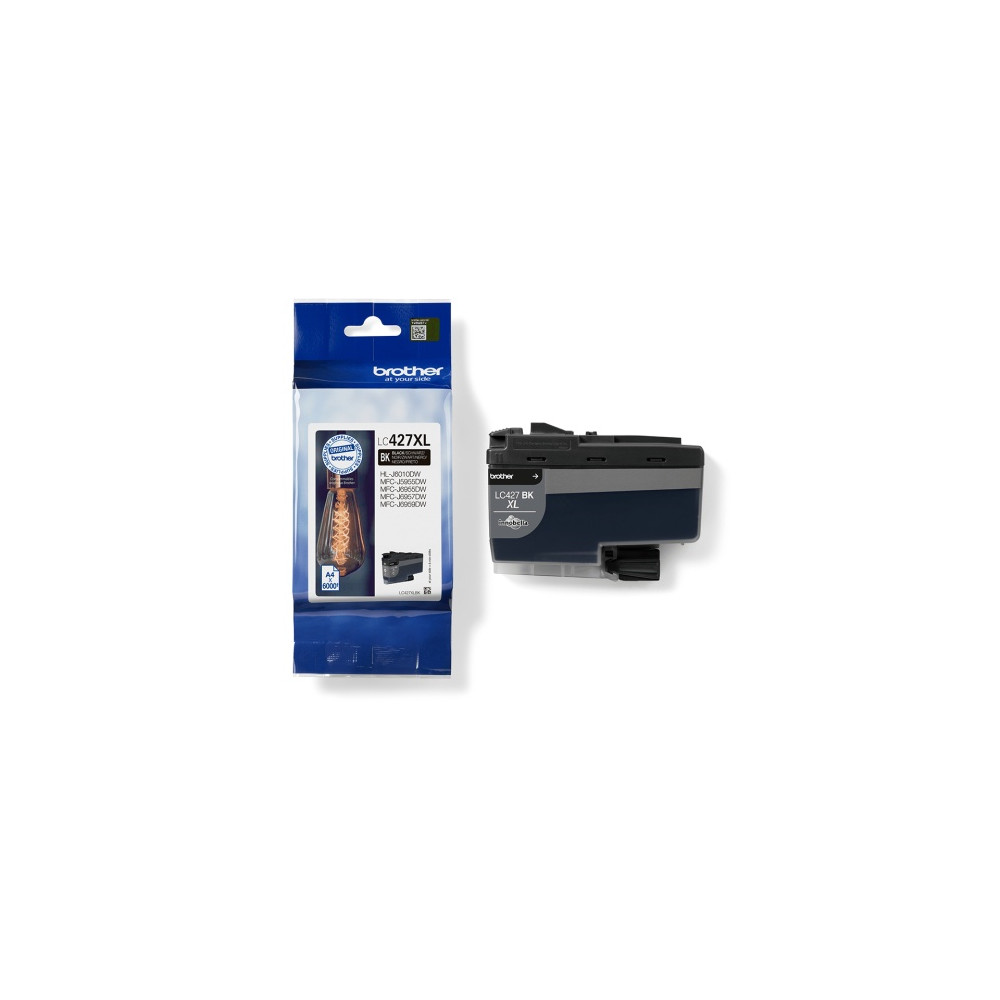 Brother LC-427XLBK (LC427XLBK) Rašalinė kasetė, Juoda