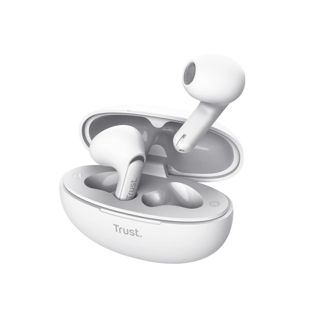 HEADSET EARPHONES YAVI BT ENC/WHITE 25173 TRUST