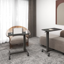 Reguliuojamo aukščio stalas Up Up Forseti Juodas