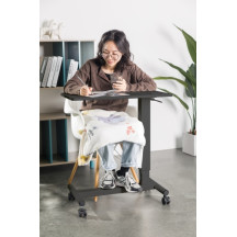 Reguliuojamo aukščio stalas Up Up Forseti Juodas