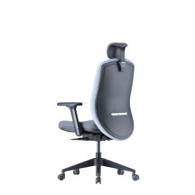 Up Up Athene ergonominė biuro kėdė Juoda, Pilkas + Mėlynas audinys