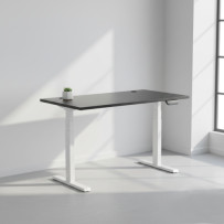 Reguliuojamo aukščio stalas Up Up Thor Baltas, Stalviršis M Juodas