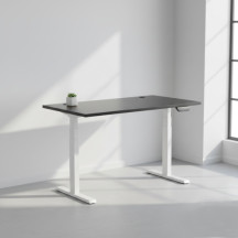 Reguliuojamo aukščio stalas Up Up Thor Baltas, Stalviršis L Juodas