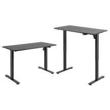 Reguliuojamo aukščio stalas Up Up Frigg Juodas