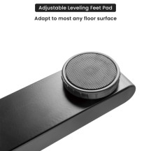 Reguliuojamo aukščio stalas Up Up Frigg Juodas