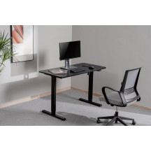 Reguliuojamo aukščio stalas Up Up Frigg Juodas