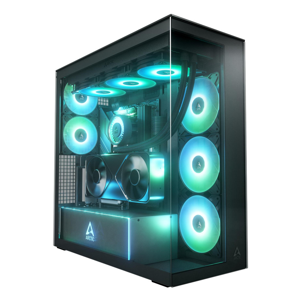 Case|ARCTIC|EATX|Black|Midi Tower|PC|Xtender VG (Mirror Black)|ACPCC00019A