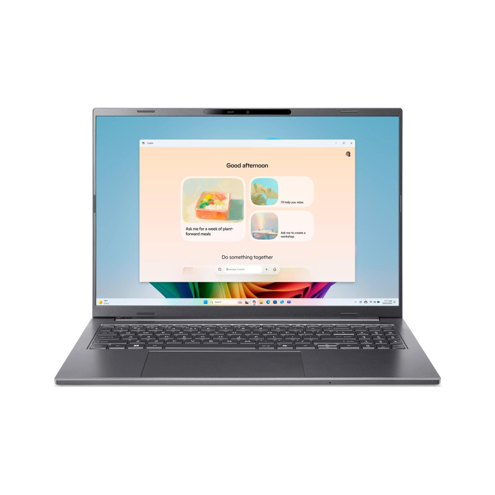 Notebook|ACER|Aspire|Aspire 16 AI|A16-11M-X9L6|CPU Qualcomm Snapdragon|X X1-26-100|3000 MHz|16"|1920x1200|RAM 32GB|LPDDR5x|SSD 1