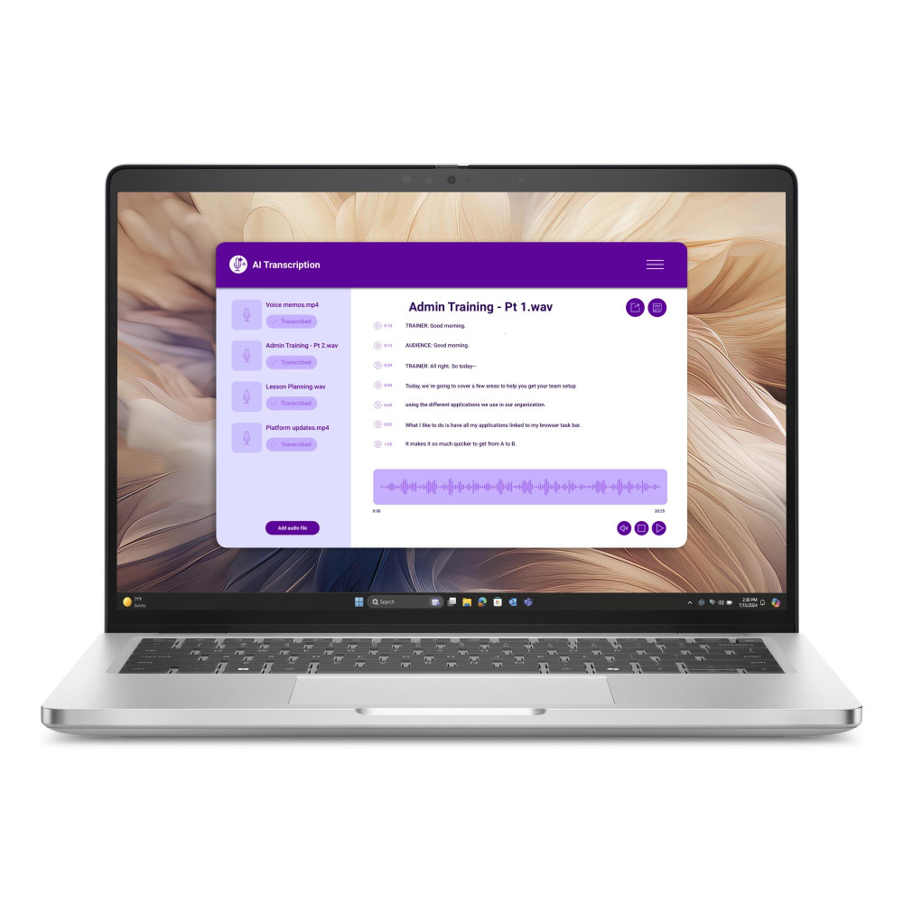 Notebook|DELL|Pro Plus|Pro 14 Plus (PB14250)|CPU Intel Core Ultra|u7-265U|2100 MHz|CPU features vPro|14"|RAM 32GB|DDR5|5600 MHz|