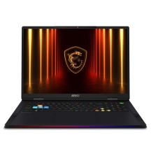 Notebook|MSI|Raider|A18HX A9WIG|CPU Ryzen 9|9955HX3D|2500 MHz|18"|3840x2400|RAM 64GB|DDR5|5600 MHz|SSD 2TB|NVIDIA GeForce RTX 50
