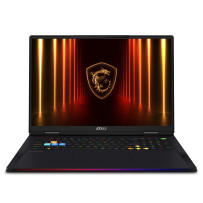 Notebook|MSI|Raider|18 HX AI A2XWIG|CPU Core Ultra|U9-285HX|2800 MHz|18"|3840x2400|RAM 64GB|DDR5|6400 MHz|SSD 2TB+2TB|NVIDIA GeF