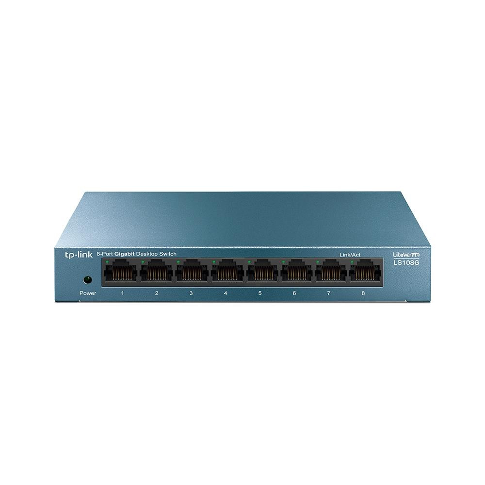 Switch|TP-LINK|TP-LINK LS108G|LS108G|8x10Base-T / 100Base-TX / 1000Base-T|LS108G