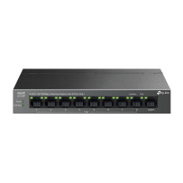 Switch|TP-LINK|LS109P|PoE+ ports 8|LS109P