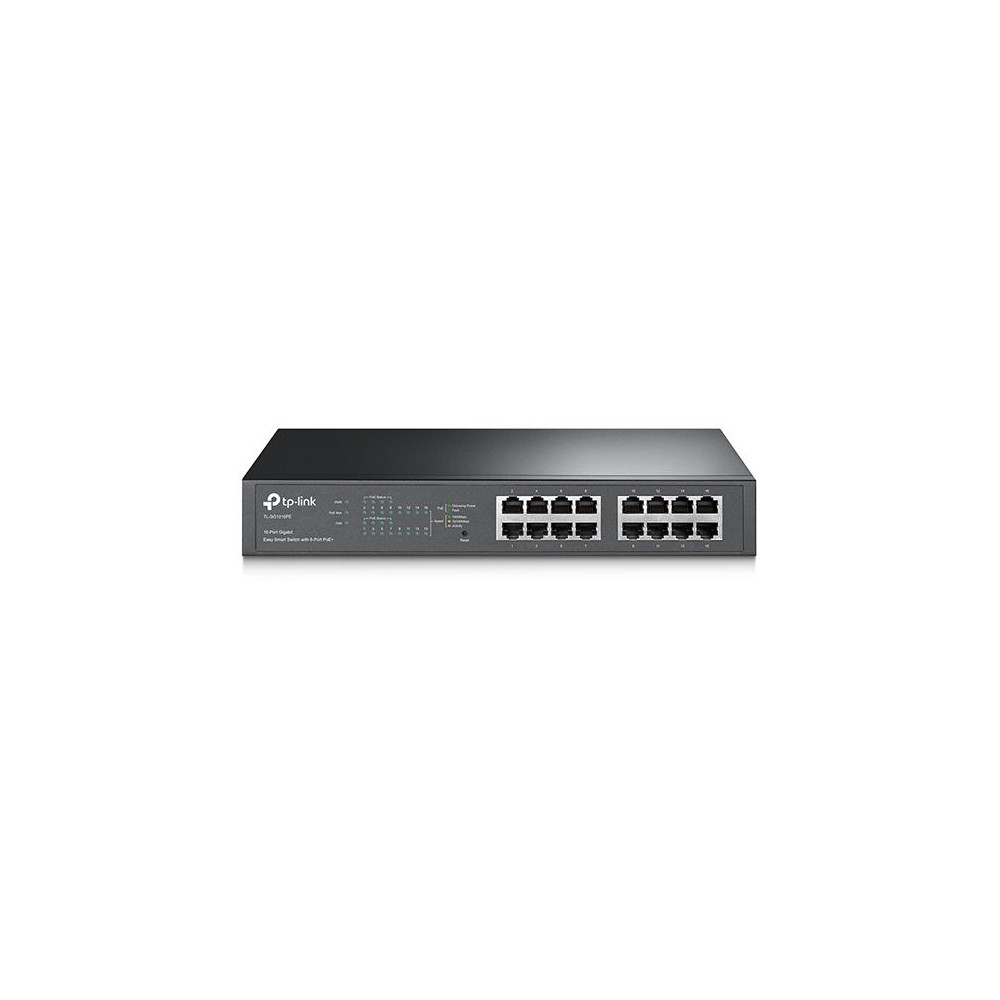 Switch|TP-LINK|Desktop/pedestal|16x10Base-T / 100Base-TX / 1000Base-T|PoE+ ports 8|TL-SG1016PE
