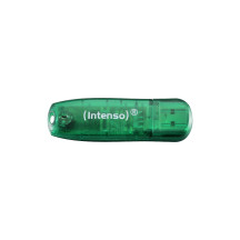 MEMORY DRIVE FLASH USB2 8GB/GREEN 3502460 INTENSO