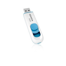 MEMORY DRIVE FLASH USB2 16GB/WH/BLUE AC008-16G-RWE A-DATA