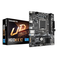 Mainboard|GIGABYTE|Intel H610|LGA1700|Micro-ATX|Memory DDR5|Memory slots 2|1xPCI-Express 3.0 1x|1xPCI-Express 4.0 16x|1xM.2|1xHD