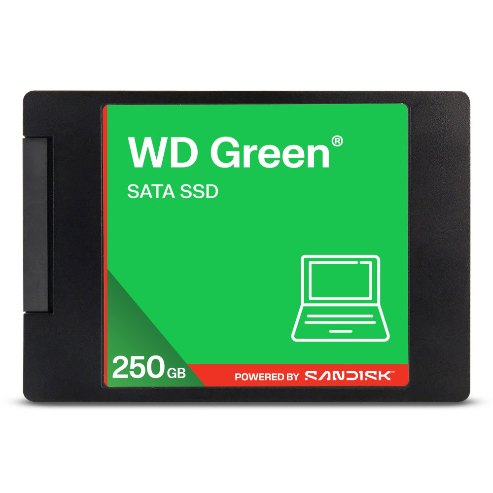 SSD|SANDISK|Green|POWERED BY SANDISK|250 GB|Serial ATA III|Read speed 545 MB/s|2.5"|WDS250G5G0A