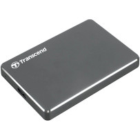 External HDD|TRANSCEND|StoreJet|1TB|USB 3.1|Colour Iron Grey|TS1TSJ25C3N