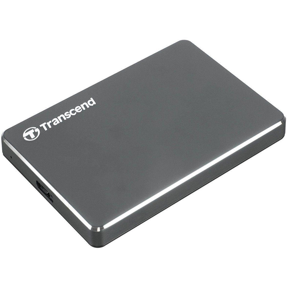 External HDD|TRANSCEND|StoreJet|1TB|USB 3.1|Colour Iron Grey|TS1TSJ25C3N