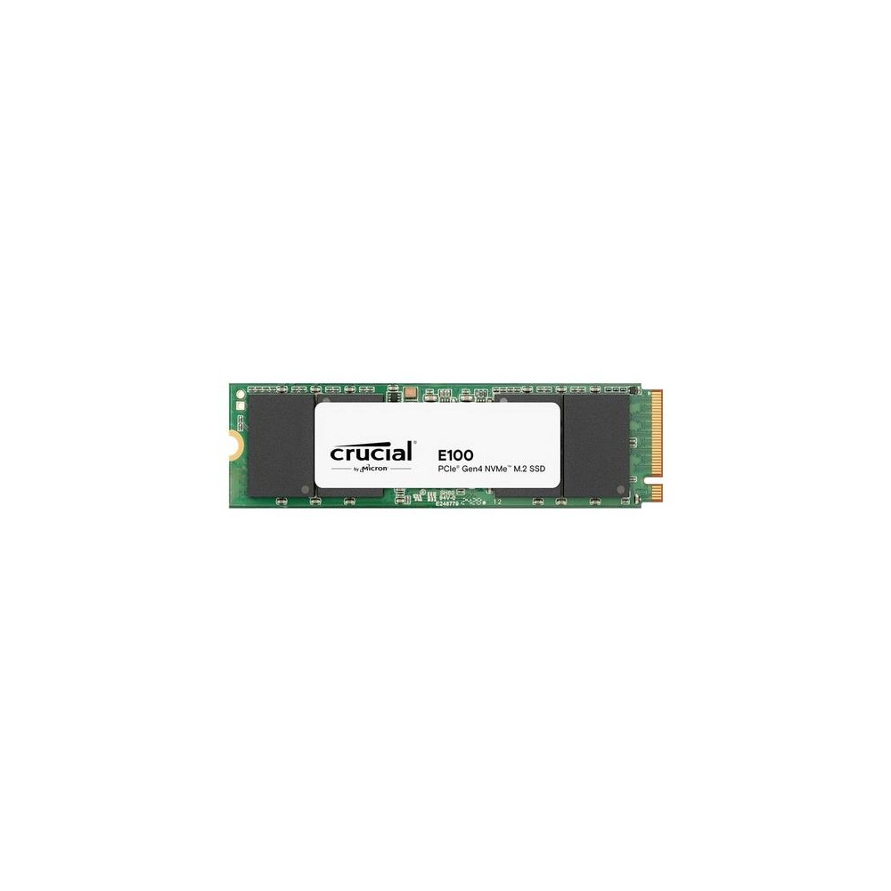 SSD|CRUCIAL|E100|480GB|M.2|PCIe Gen4|NVMe|3D NAND|Write speed 2500 MBytes/sec|Read speed 4500 MBytes/sec|CT480E100SSD8