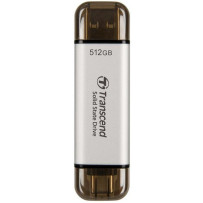 External SSD|TRANSCEND|ESD310|512GB|USB-C|USB|3D NAND|Write speed 900 MBytes/sec|Read speed 1050 MBytes/sec|TS512GESD310S