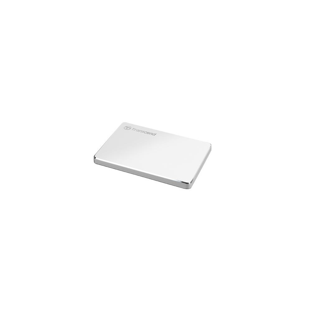 External HDD|TRANSCEND|StoreJet|2TB|USB 3.1|Colour Silver|TS2TSJ25C3S