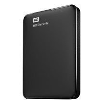 External HDD|WESTERN DIGITAL|Elements Portable|4TB|USB 3.0|Colour Black|WDBU6Y0040BBK-WESN
