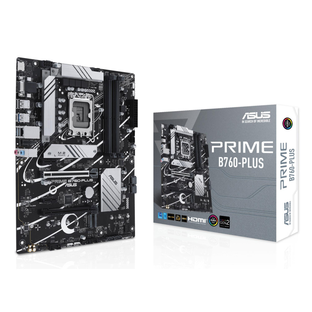 Mainboard|ASUS|Intel B760 Express|LGA1700|ATX|Memory DDR5|Memory slots 4|2xPCI-Express 3.0 1x|1xPCI-Express 4.0 16x|1xPCI-Expres