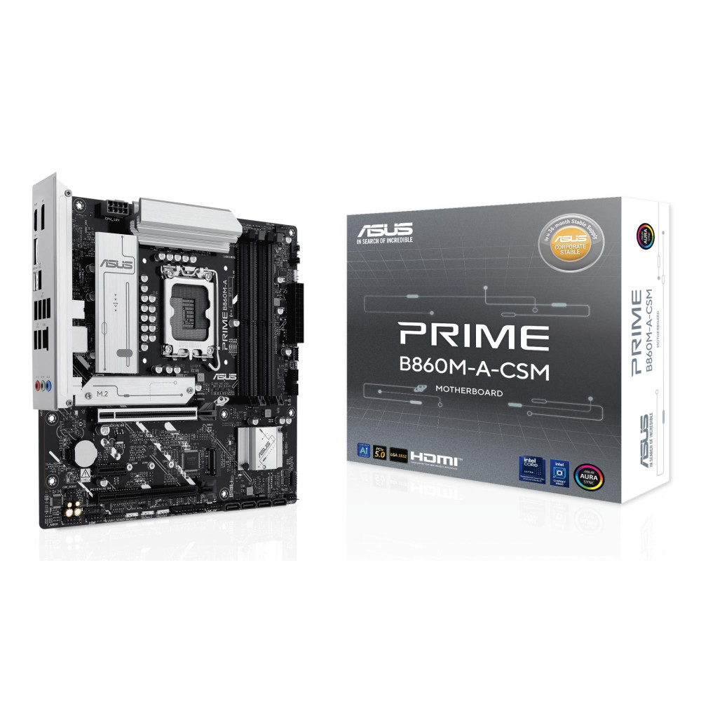 Mainboard|ASUS|Intel B860 Express|LGA1851|Micro-ATX|Memory DDR5|Memory slots 4|PRIMEB860M-A-CSM