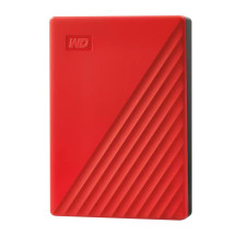 External HDD|WESTERN DIGITAL|My Passport|6TB|USB 2.0|USB 3.2|Colour Red|WDBR9S0060BRD-WESN