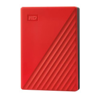 External HDD|WESTERN DIGITAL|My Passport|6TB|USB 2.0|USB 3.2|Colour Red|WDBR9S0060BRD-WESN