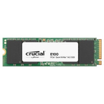 SSD|CRUCIAL|E100|1TB|M.2|NVMe|3D NAND|Write speed 3000 MBytes/sec|Read speed 5000 MBytes/sec|CT1000E100SSD8