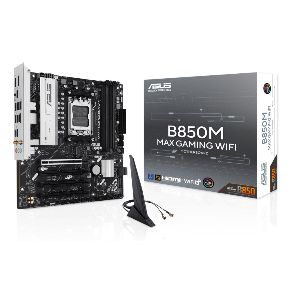 Mainboard|ASUS|AMD B850|SAM5|Micro-ATX|Memory DDR5|Memory slots 4|3xPCI-Express 4.0 16x|1xPCI-Express 5.0 16x|3xM.2|1xHDMI|1xDis