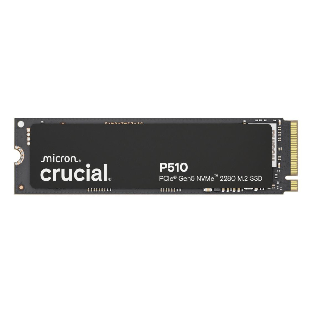 SSD|CRUCIAL|P510|1TB|M.2|PCIe Gen5|NVMe|TLC|Write speed 9500 MBytes/sec|Read speed 11000 MBytes/sec|TBW 600 TB|CT1000P510SSD8
