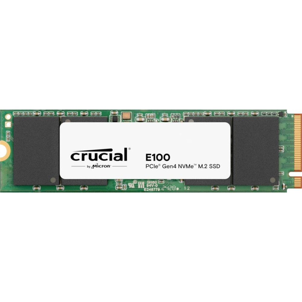 SSD|CRUCIAL|E100|2TB|M.2|NVMe|Write speed 4500 MBytes/sec|Read speed 5000 MBytes/sec|CT2000E100SSD8