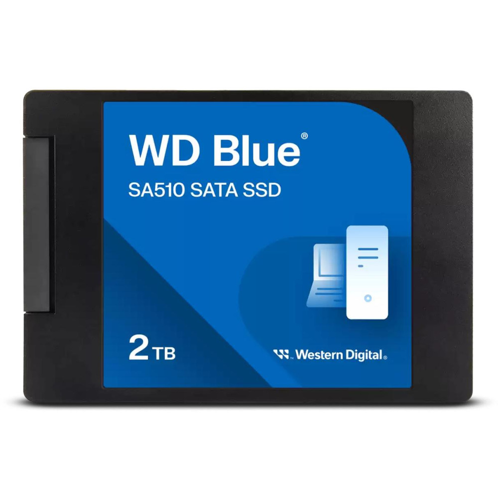 SSD|SANDISK|Blue SA510|POWERED BY SANDISK|2000 GB|Serial ATA III|Write speed 520 MB/s|Read speed 560 MB/s|2.5"|WDS200T3B0A