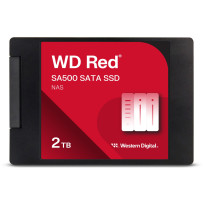 SSD|SANDISK|Red SA500|POWERED BY SANDISK|2000 GB|Serial ATA|Write speed 520 MB/s|Read speed 560 MB/s|2.5"|1300xTBW rating|WDS200
