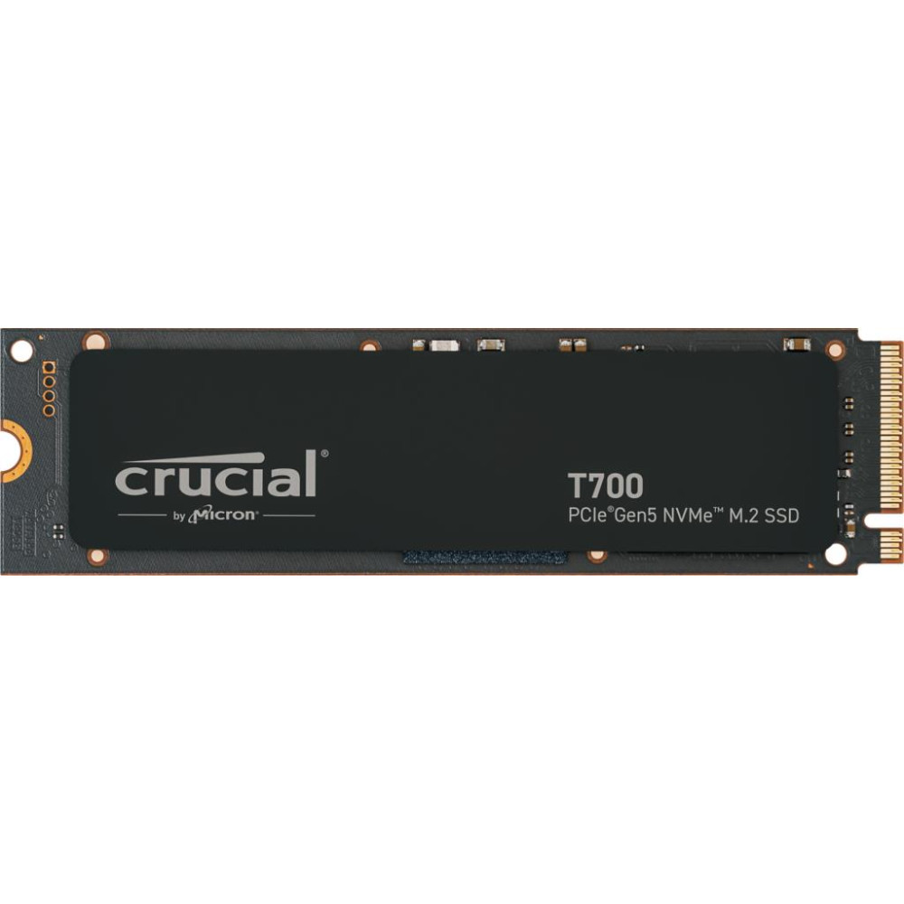 SSD|CRUCIAL|T700|4TB|M.2|PCIe Gen5|NVMe|TLC|Write speed 11800 MBytes/sec|Read speed 12400 MBytes/sec|TBW 2400 TB|CT4000T700SSD3