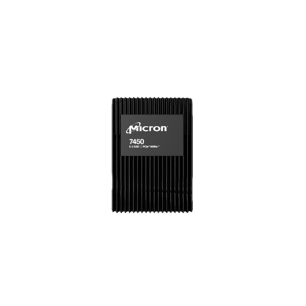 SSD|MICRON|SSD series 7450 PRO|3.84TB|PCIE|NVMe|NAND flash technology TLC|Write speed 5300 MBytes/sec|Read speed 6800 MBytes/sec