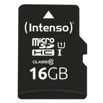 MEMORY MICRO SDHC 16GB UHS-I/W/ADAPTER 3423470 INTENSO