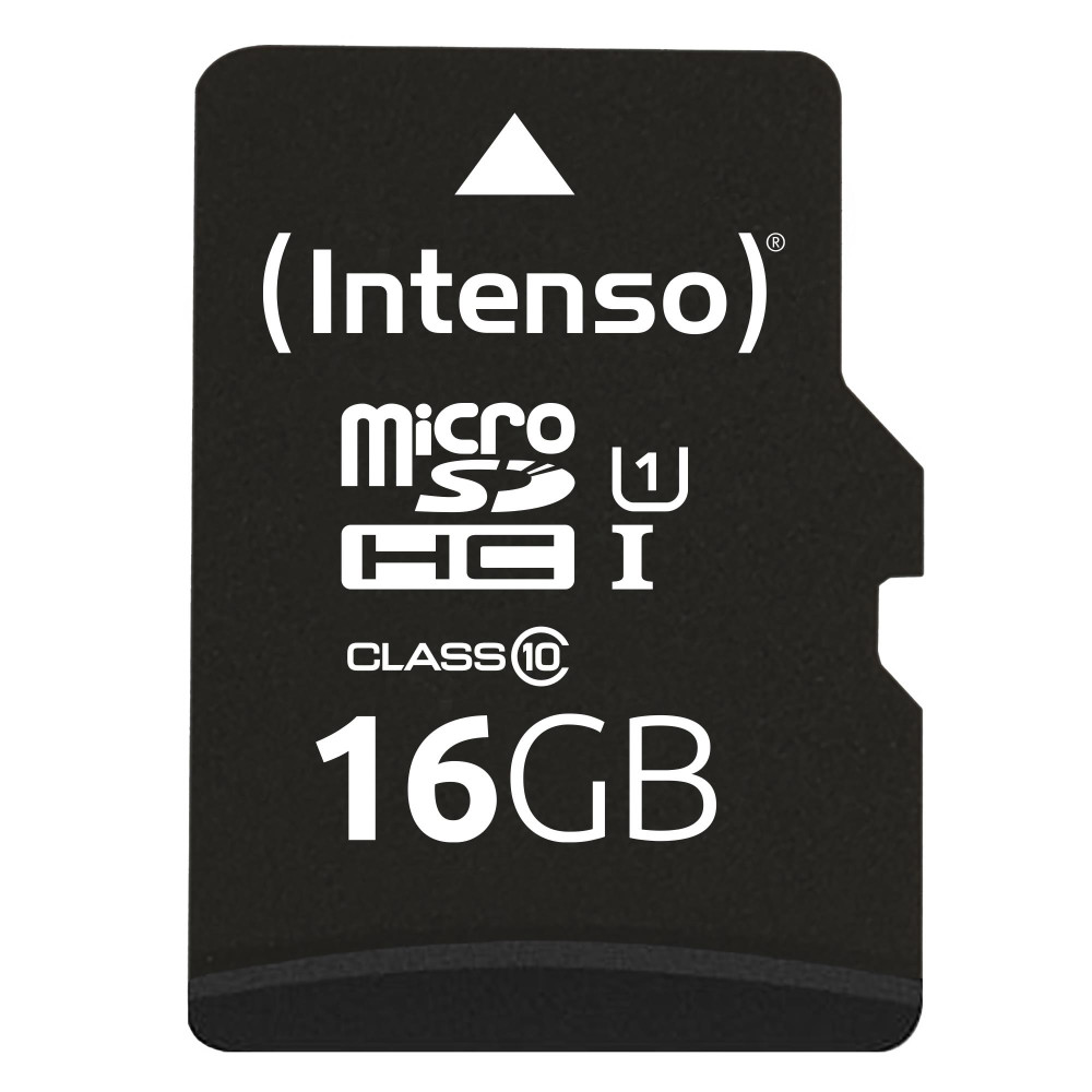 MEMORY MICRO SDHC 16GB UHS-I/W/ADAPTER 3423470 INTENSO