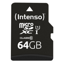MEMORY MICRO SDXC 64GB UHS-I/W/ADAPTER 3423490 INTENSO