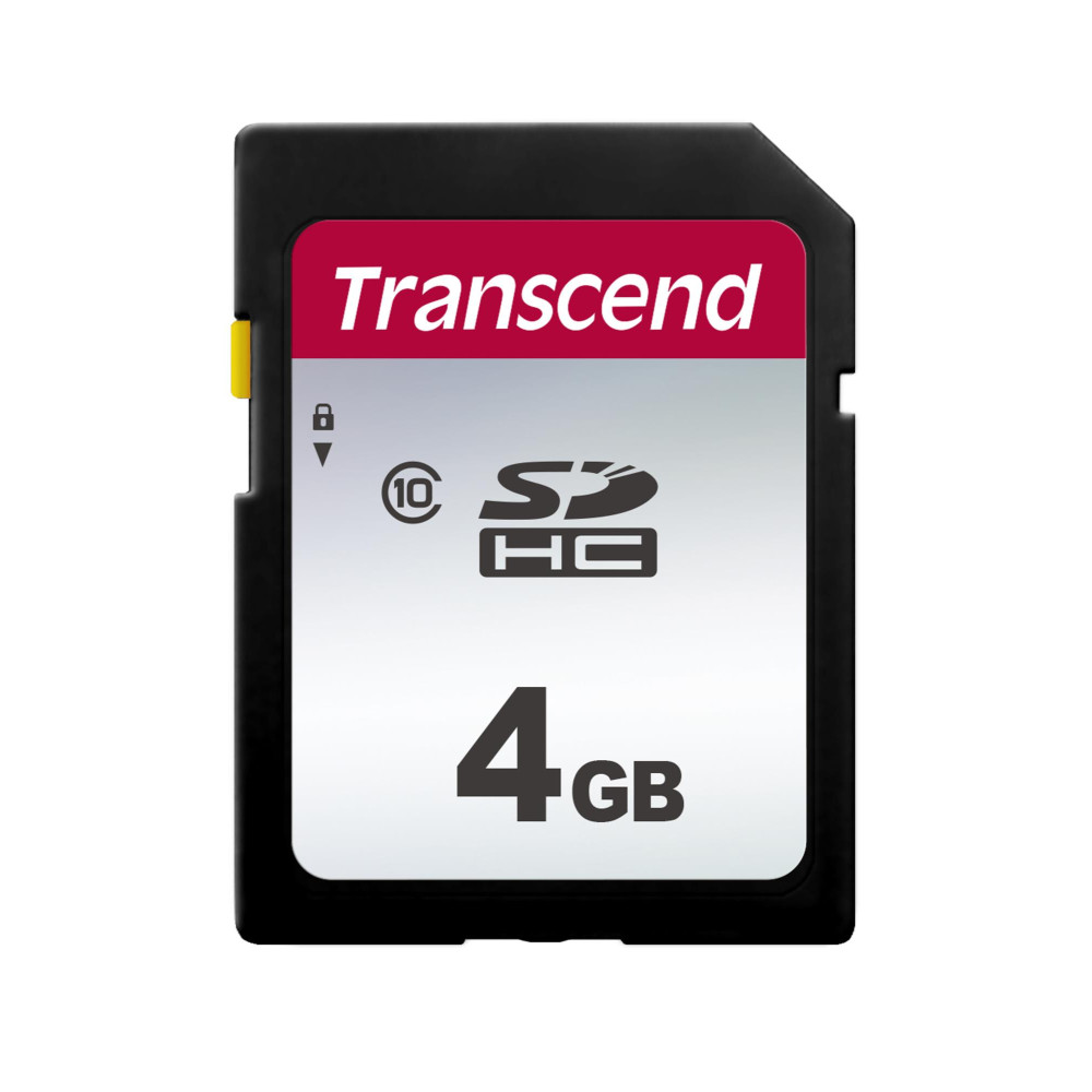 MEMORY SDHC 4GB C10/TS4GSDC300S TRANSCEND